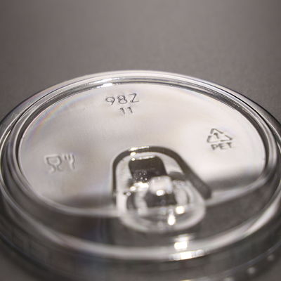 Couvercle de tasse en plastique de 98 mm sans BPA