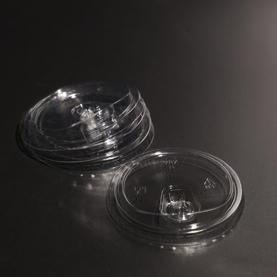 Nửa nắp cốc nhựa phẳng tương thích với hầu hết các cốc cho cốc giấy và cốc nhựa