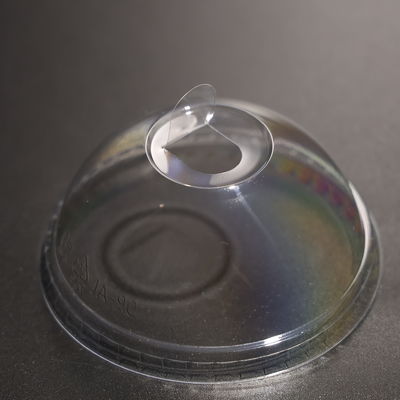 Capa redonda de taza de plástico de 90 mm para envases reciclables