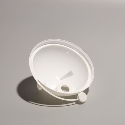 Okrągła plastikowa pokrywa na przejrzyste pojemniki