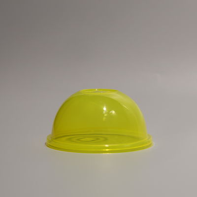 90mm rõ ràng PP nhựa dùng một lần nắp cốc với màu sắc tùy chỉnh