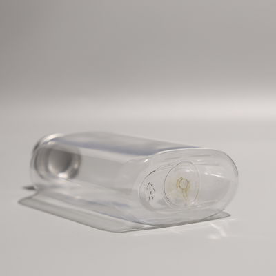 Bouteilles en PET en plastique transparent personnalisées Bouteilles de jus avec bouchon en aluminium/plastique