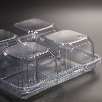 直角型漏れ防止プラスチック食品貯蔵容器