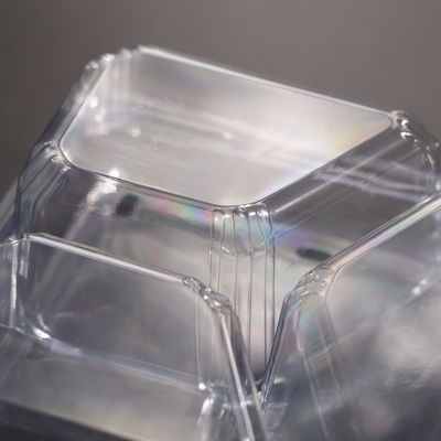 400ML 果物サラダのための PET 漏れ防止の使い捨て食品容器