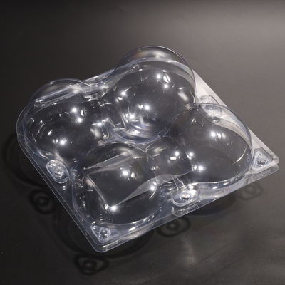 透明なPET四角形 持ち帰り用の使い捨て食品容器