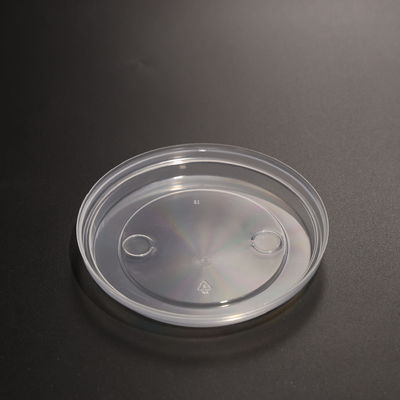 プラスチックカップ蓋 PP フラットカップ蓋 BPAフリー 安全で柔軟な飲酒のために