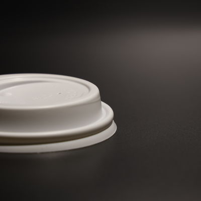 Jednorazowa plastikowa pokrywa kubka PP płaska pokrywa kubka z bezpieczeństwem bez BPA