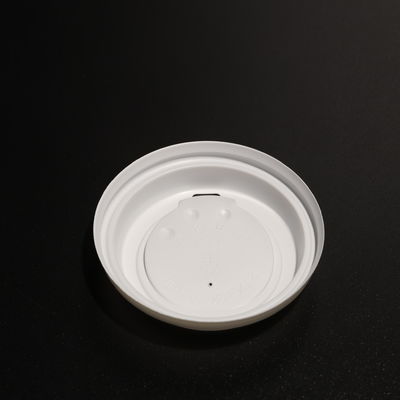 Jednorazowa plastikowa pokrywa kubka PP płaska pokrywa kubka z bezpieczeństwem bez BPA