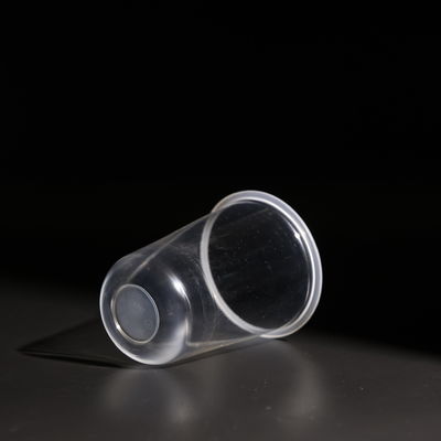 500 ml Volume in forma di U Tazze PET monouso trasparenti Alta durata per succhi da asporto