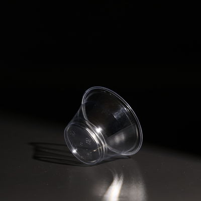 7OZ Khối lượng hình U Hình thức rõ ràng PET dùng một lần Cốc bền cao cho nước trái cây