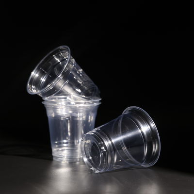 93-10oz فنجان‌های بسته‌بندی نوشیدنی PET شفاف برای بیرون‌بر