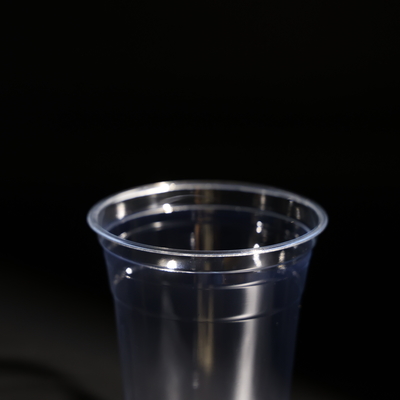 Tazze di plastica per Boba Tea con logo personalizzato, adatte agli alimenti, materiale resistente