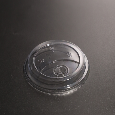 ПЭТ прозрачная BPA свободная пластиковая чашка плоская крышка подходит для чашки Боба