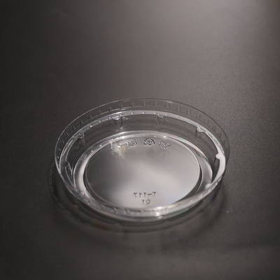 BPA-free Plastic Cup Lid FAD Certified 117mm Size For PP Bucket