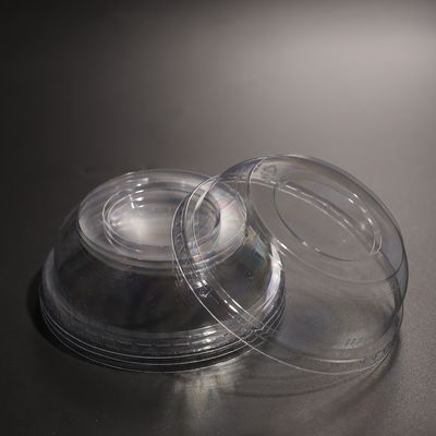 PP Plastic Disposable Cups with 95mm Plastic Cup Lid For Takeaway Cups
